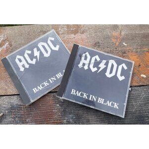AC-DC Back in Black CD Rare 1980 Atlantic